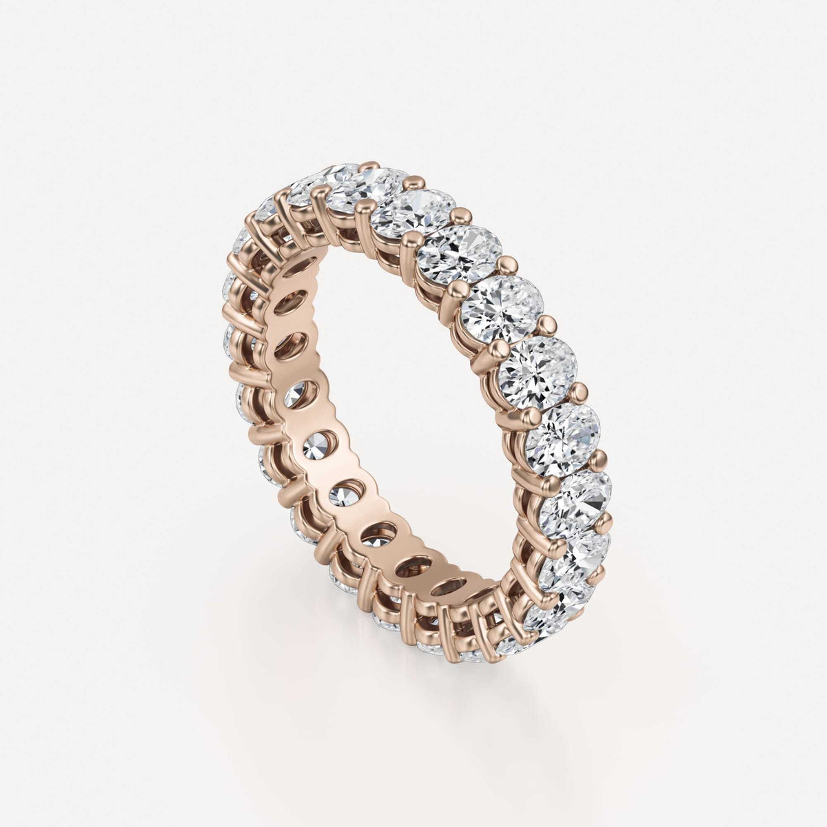 Pluril | Oval Lab Grown Diamond Eternity Band