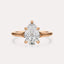 Cathedral Solitaire Engagement Ring
