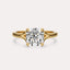 Split Shank Solitaire Engagement Ring
