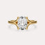 Split Shank Solitaire Engagement Ring