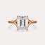 Split Shank Solitaire Engagement Ring