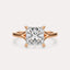 Split Shank Solitaire Engagement Ring