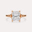 Split Shank Solitaire Engagement Ring