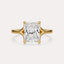 Split Shank Solitaire Engagement Ring