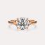 Split Shank Solitaire Engagement Ring