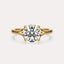 Split Shank Solitaire Engagement Ring