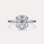 Bypass Bezel Solitaire Engagement Ring
