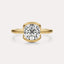 Bypass Bezel Solitaire Engagement Ring
