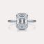 Bypass Bezel Solitaire Engagement Ring