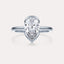 Bypass Bezel Solitaire Engagement Ring