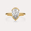 Bypass Bezel Solitaire Engagement Ring