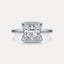 Bypass Bezel Solitaire Engagement Ring