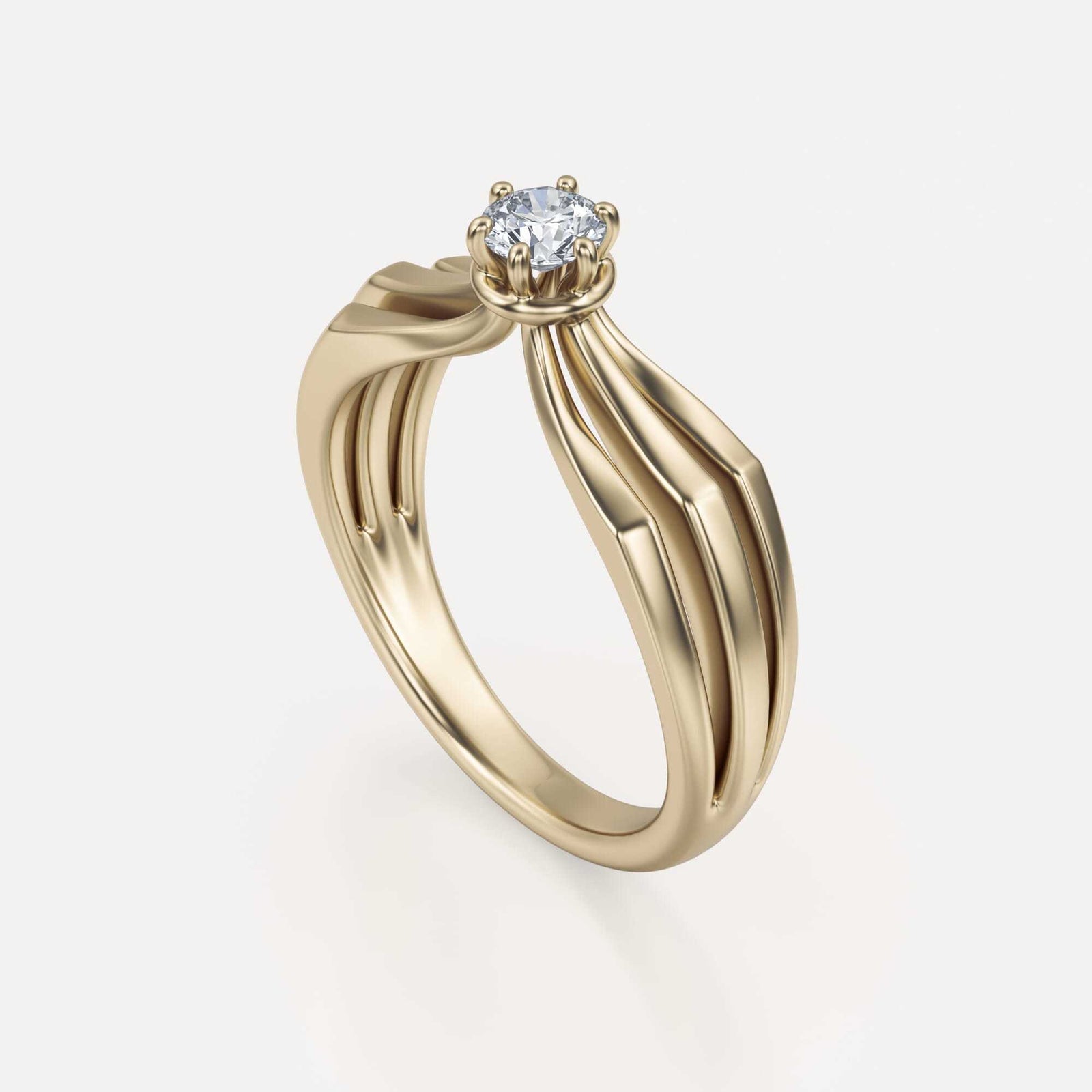 Ergea | Lab Grown Diamond Engagement Ring