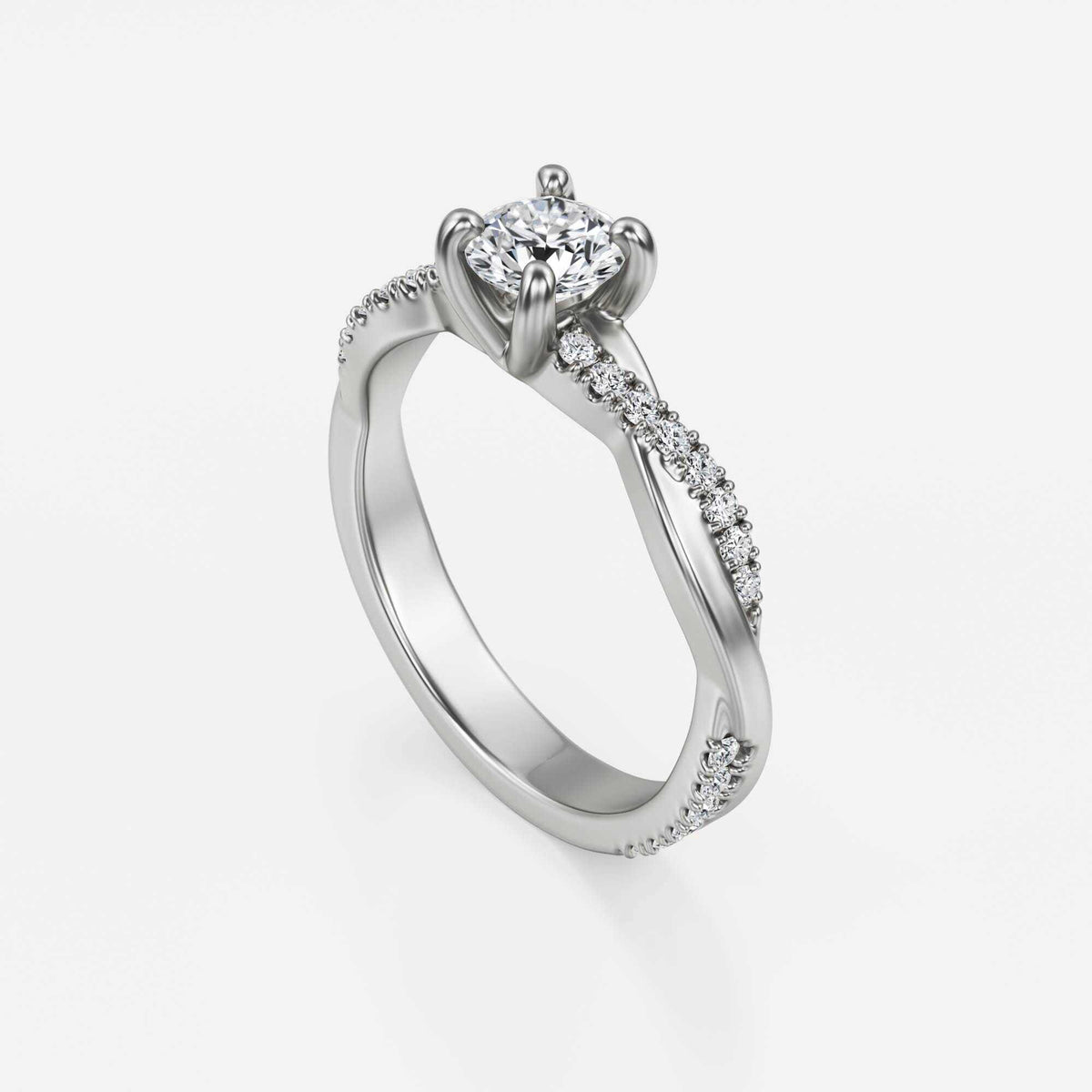 Grotium | Lab Grown Diamond Engagement Ring