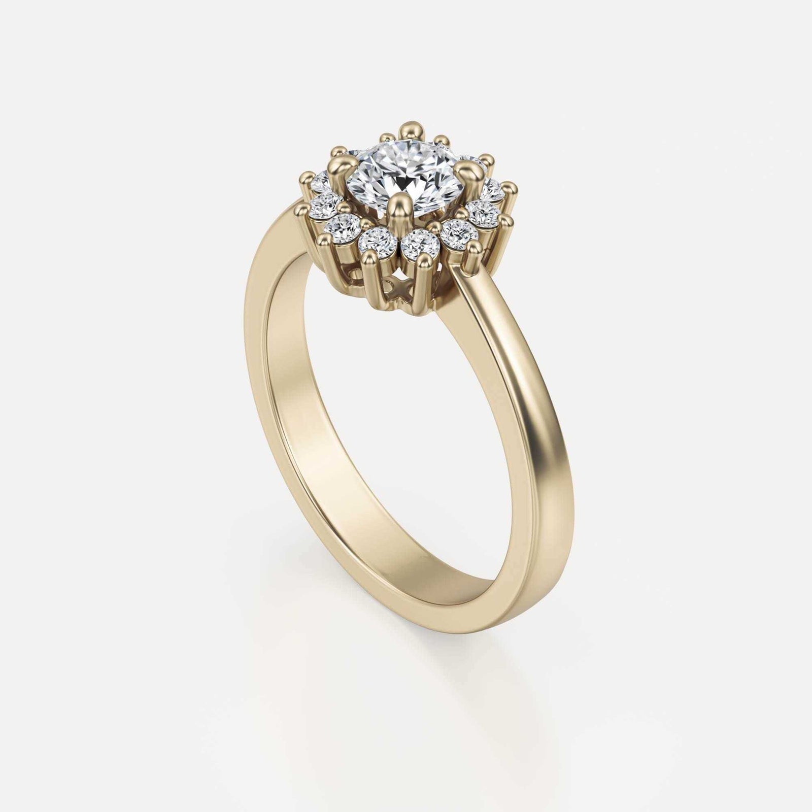 Lebom | Lab Grown Diamond Engagement Ring
