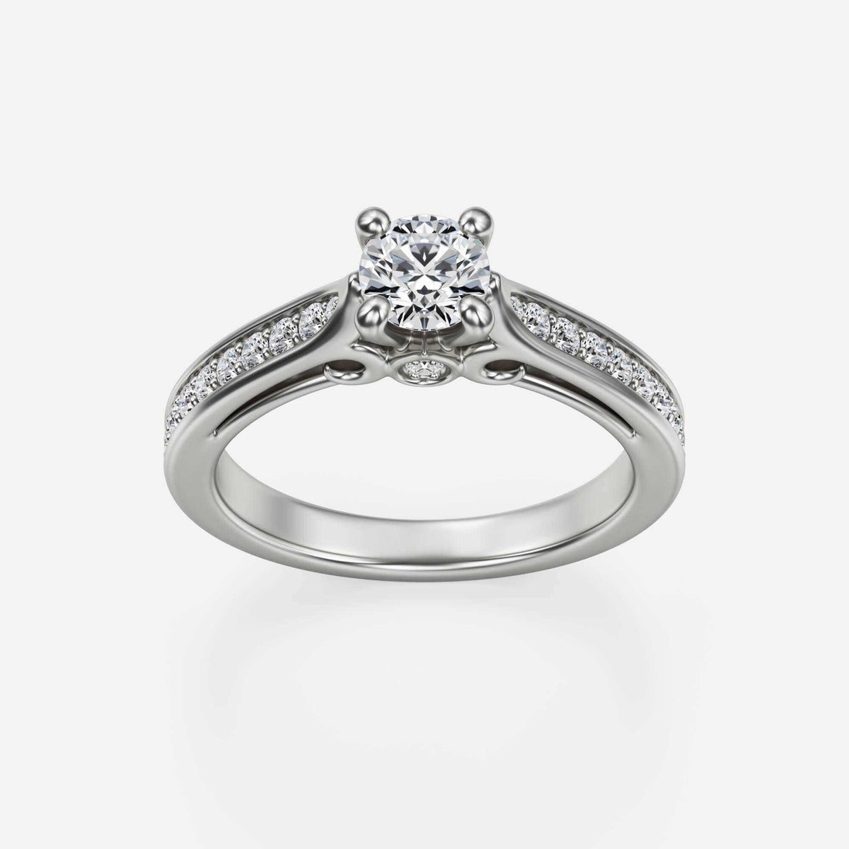 Floviu | Lab Grown Diamond Engagement Ring