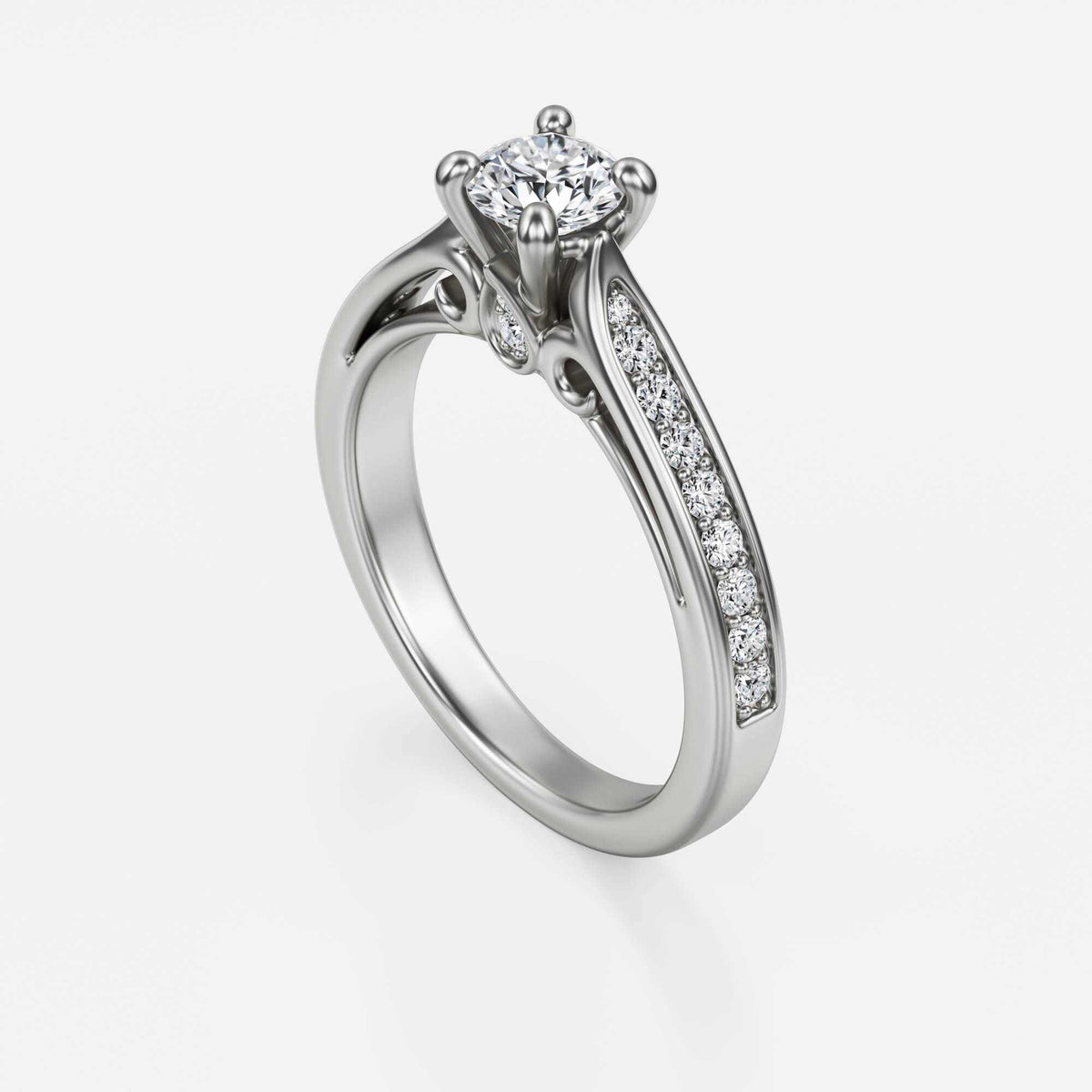 Floviu | Lab Grown Diamond Engagement Ring