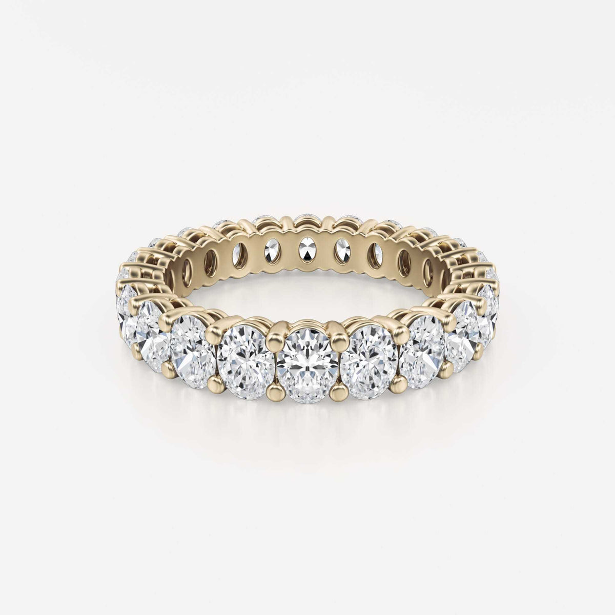 Pluril | Oval Lab Grown Diamond Eternity Band