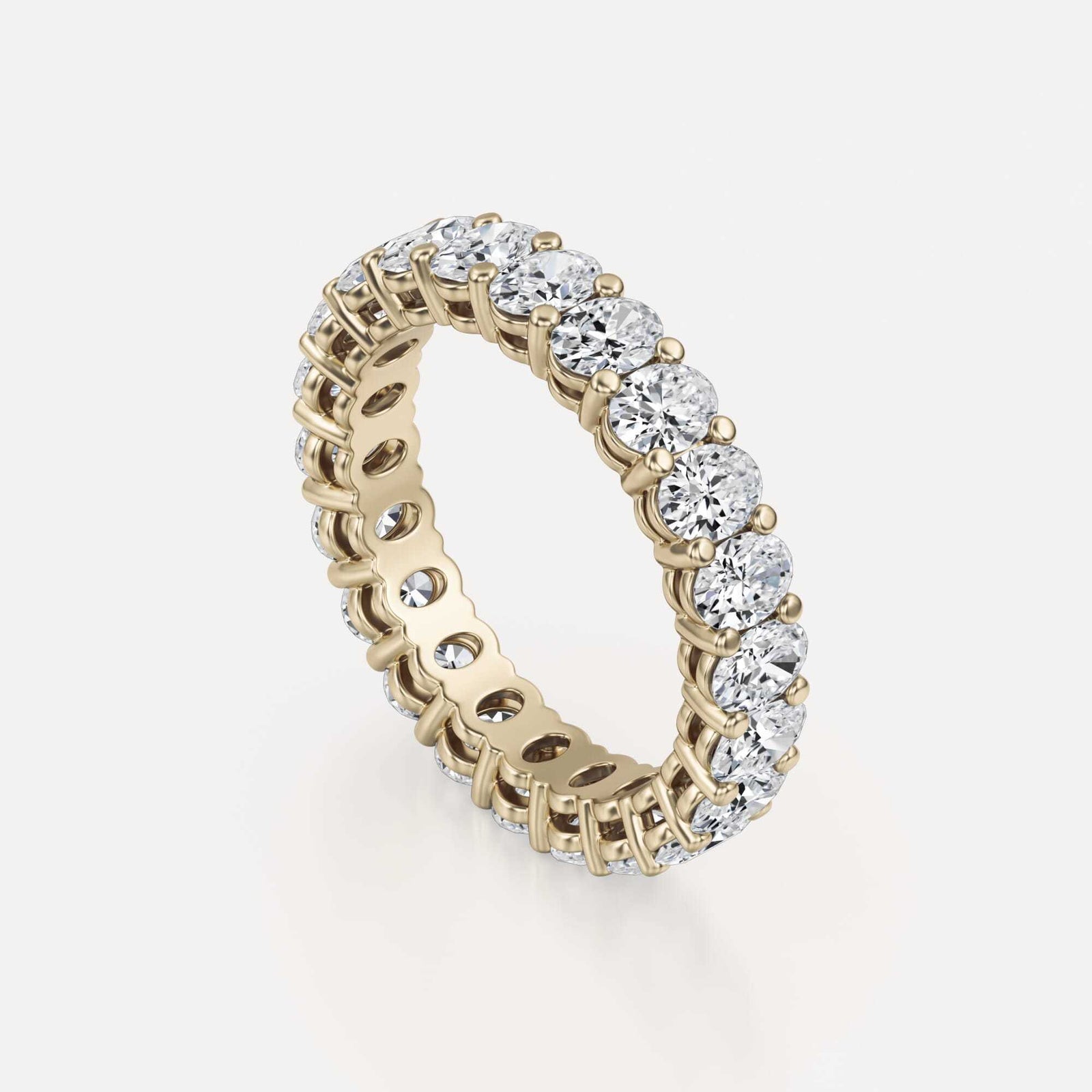 Pluril | Oval Lab Grown Diamond Eternity Band