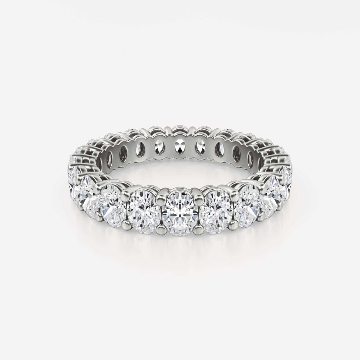Pluril | Oval Lab Grown Diamond Eternity Band