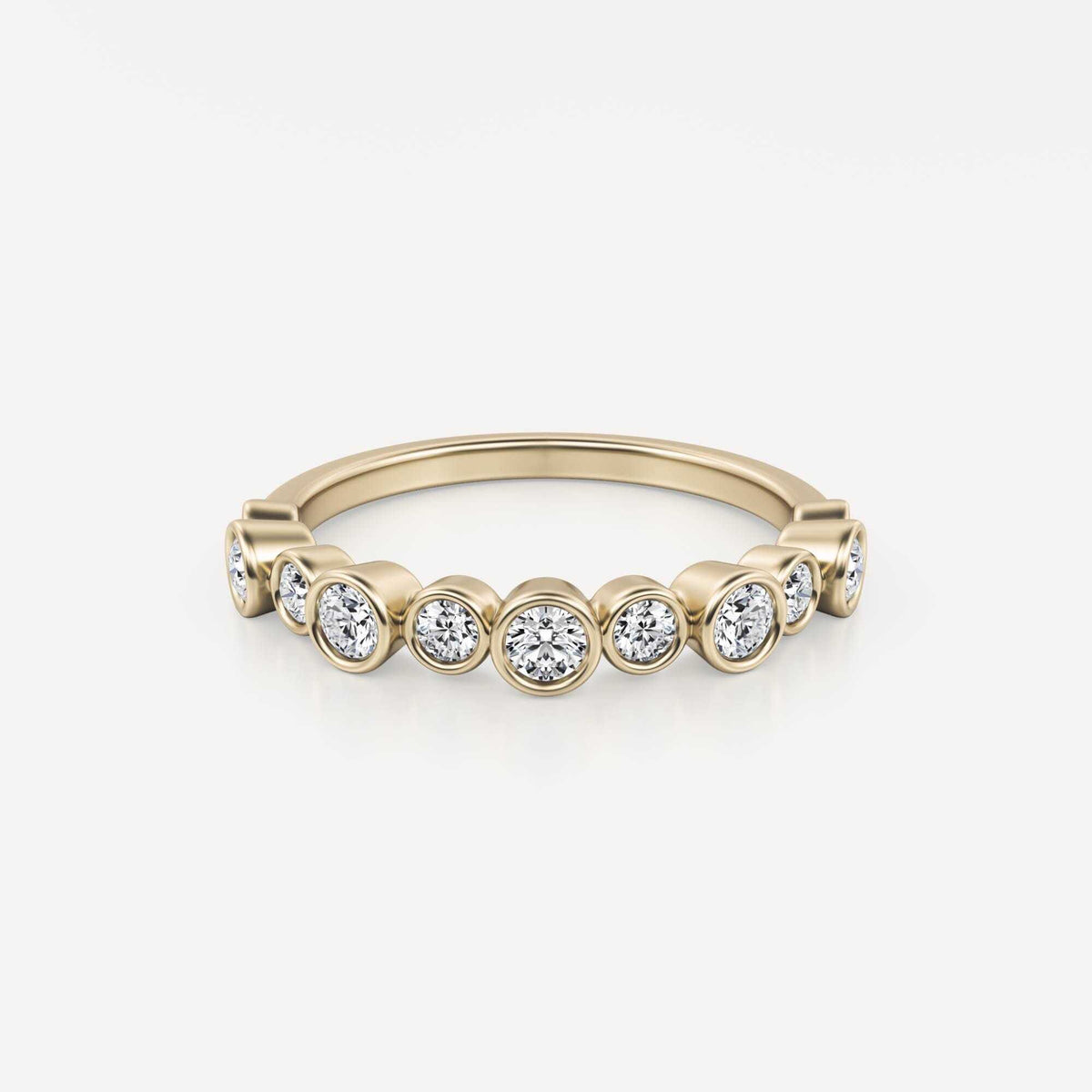 Neli | Lab Grown Diamond Wedding Band