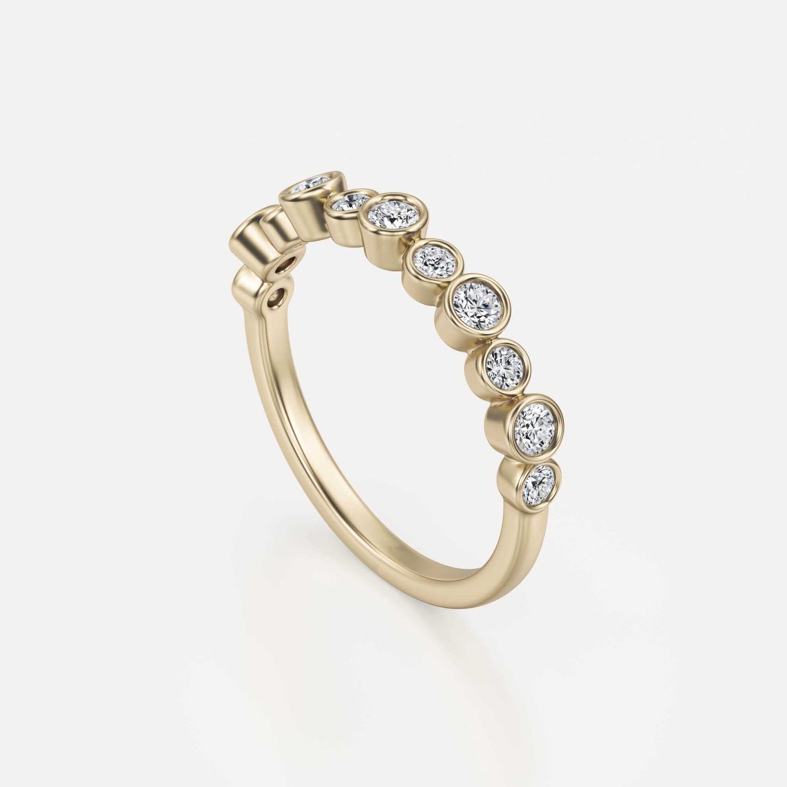 Neli | Lab Grown Diamond Wedding Band