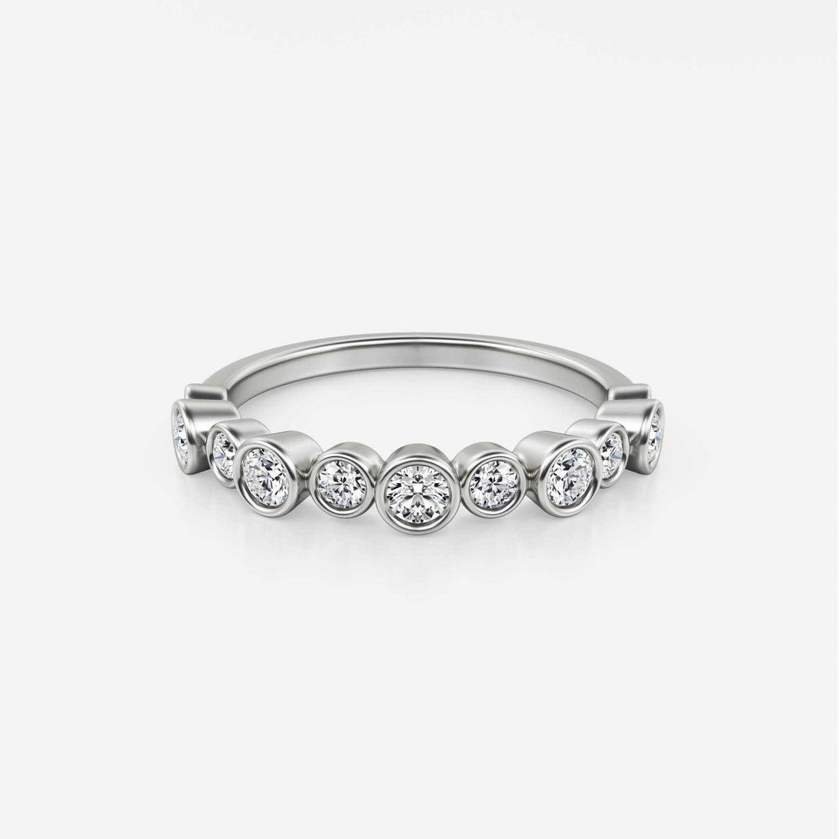 Neli | Lab Grown Diamond Wedding Band