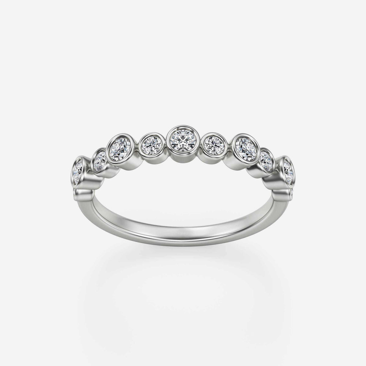 Neli | Lab Grown Diamond Wedding Band